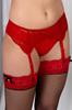 Ida Garter Belt Red