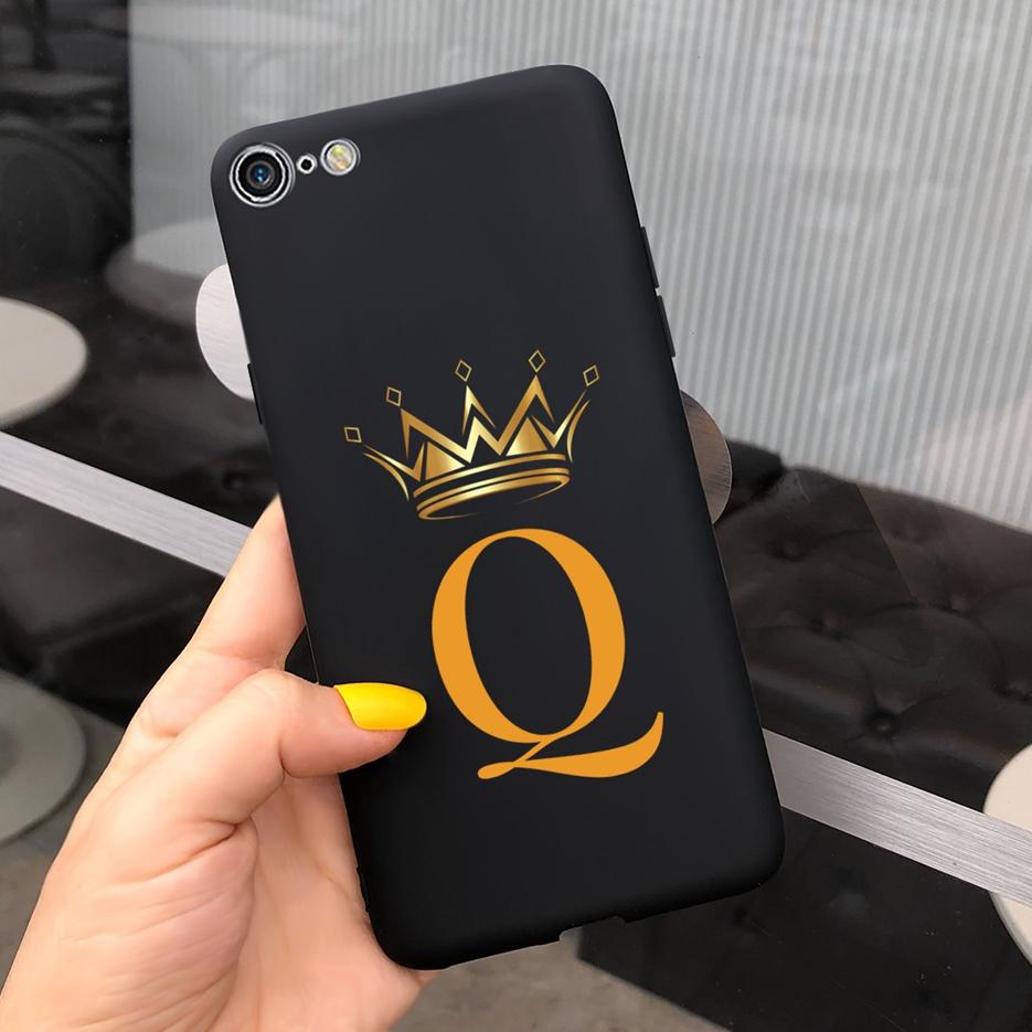 For Apple iPhone 6 6S Plus Case Cute Crown Letters Cover Soft Silicone Phone Case For iPhone 6 Plus iPhone6 S Bags Fundas Bumper
