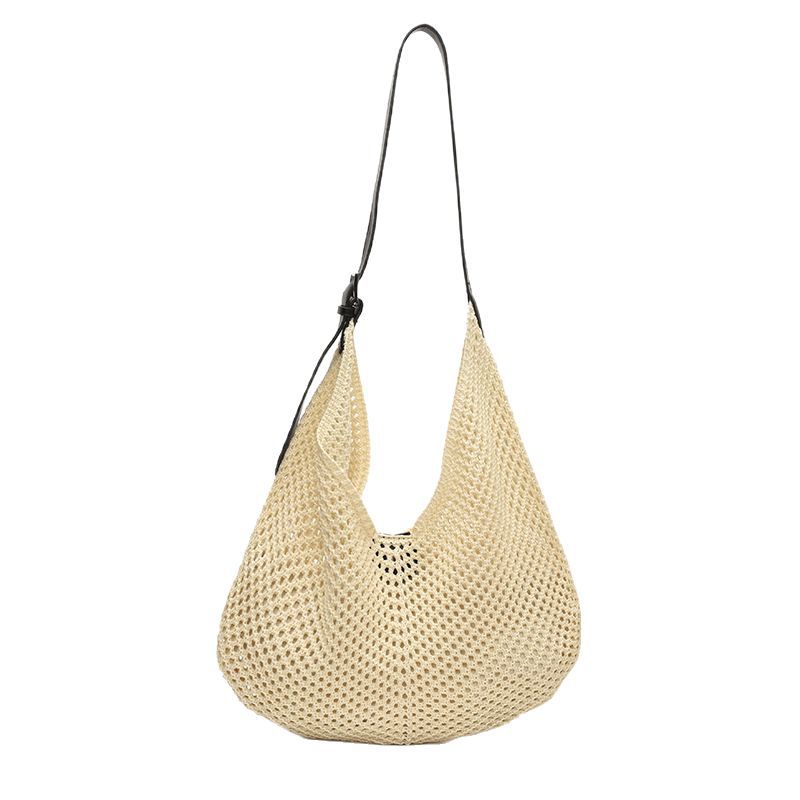 Large Capacity Bag Women's Bag New Versatile Fashion Solid Color Shoulder Bag