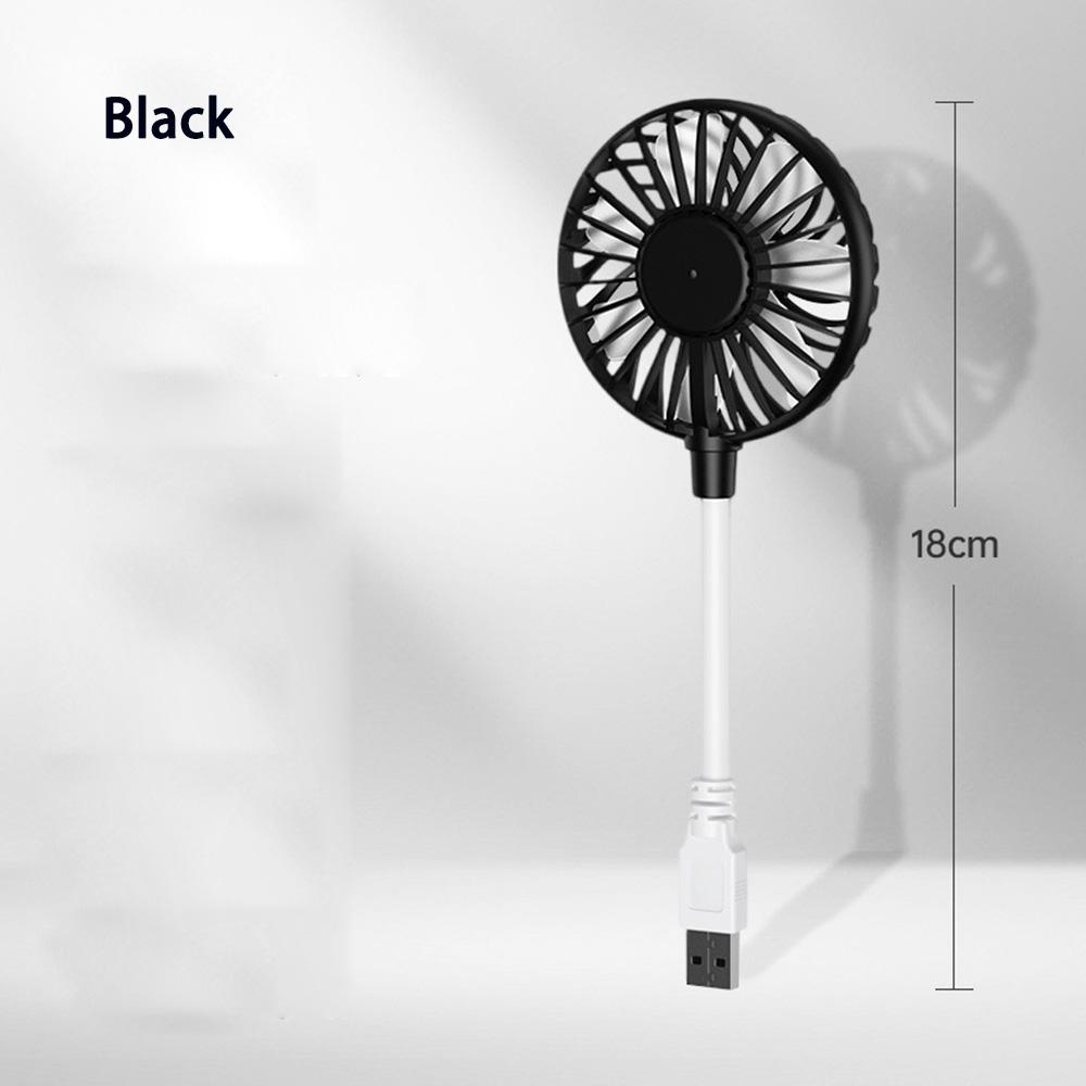 Mini USB Fan Mute Cooling Fan Plug And Play Office Desktop Small Fan Cooler Summer Portable Fan For Power Bank Laptop PC