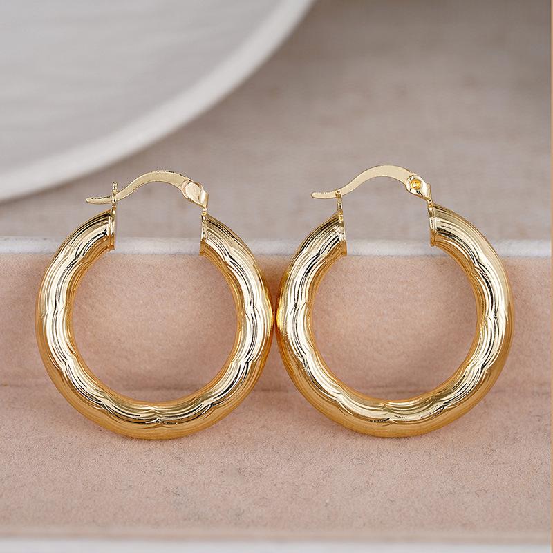 1 Pair, Stylish, Court Style, Minimalist Earrings