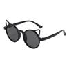 New Cat Ear Small Frame Round Sunglasses Children's Brand Designer Fashion Sun Glasses Outdoor Shading for Girls Eyewear UV400