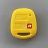 Silicone Car Key Cover Case For Toyota Avensis Camry Corolla For Lexus 3 Buttons Remote Key Jacket Fob Case Car styling No Logo