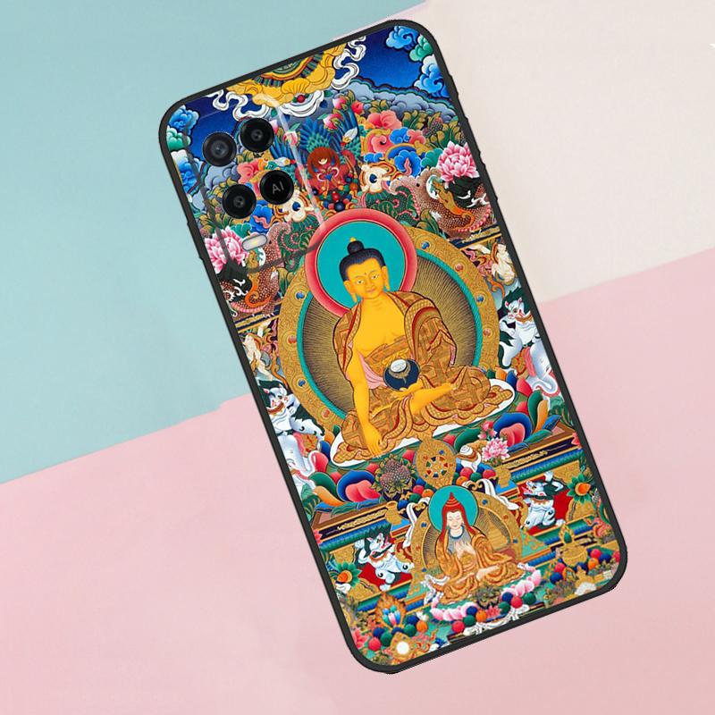 

Medicine Buddha For Oppo A16 A76 A96 A15 A80 A60 A40 A94 A54 A98 A78 A18 A38 A58 A17 A77 A74 A57S Phone Case OPPO A57s