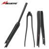 Ullicyc New 700x25~28C Carbon Fiber Quick Release V Brake Front Fork Road Bike Front Fork Bicycle Front Fork Bicycle Parts QC690