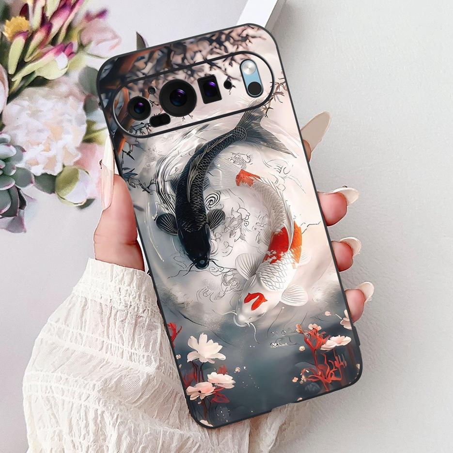 For Google Pixel 9 Pro Case Pixel9A New Fashion Painted Cover Soft TPU Phone Case For Google Pixel 9A Pixel9 Pro Back Cover Bags