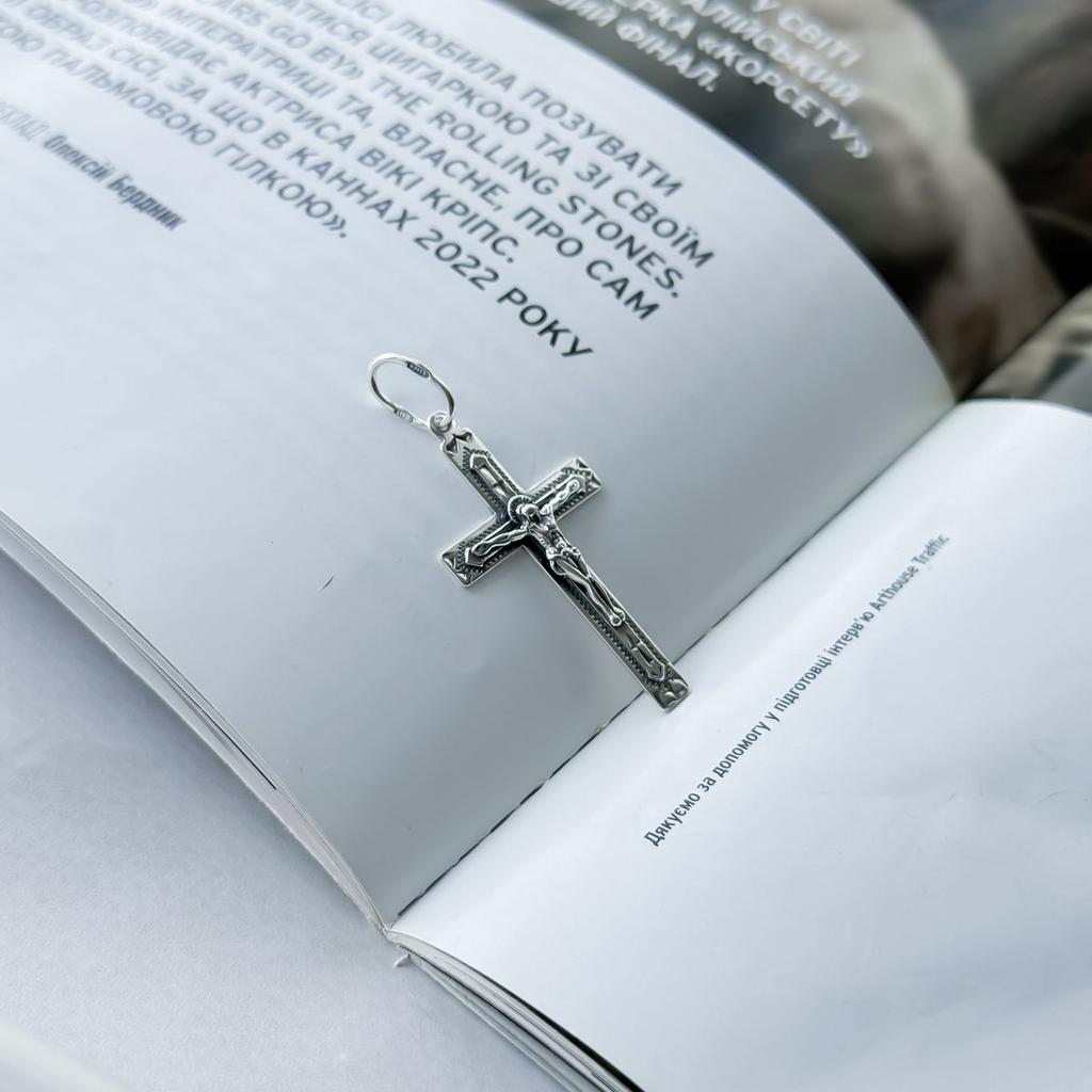 Silver Cross Without Stones (2156840)