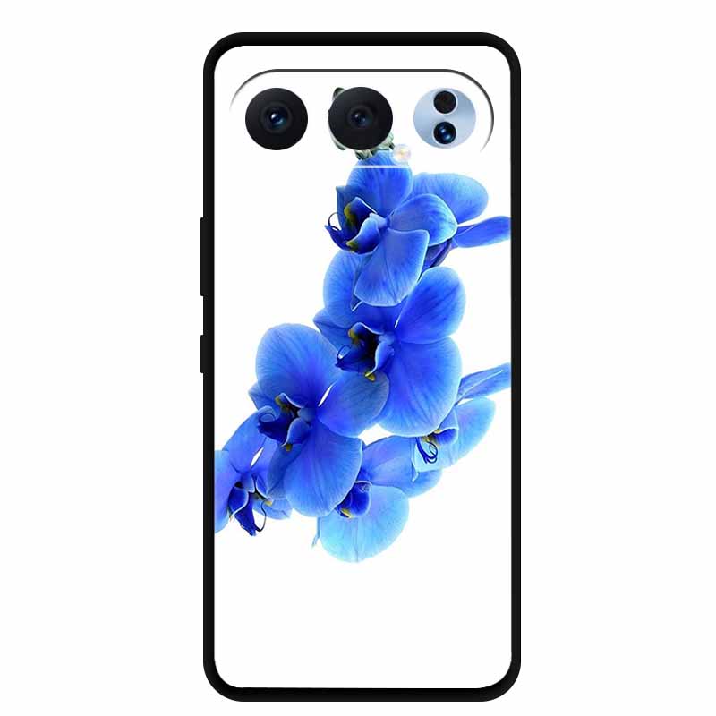 

Case For Honor 500 Pro 5G 2025 Fashion Black Edge Soft TPU Silicone Covers For Honor 500 Pro Cases Painted Flowers Shells Fundas Honor500ProChina