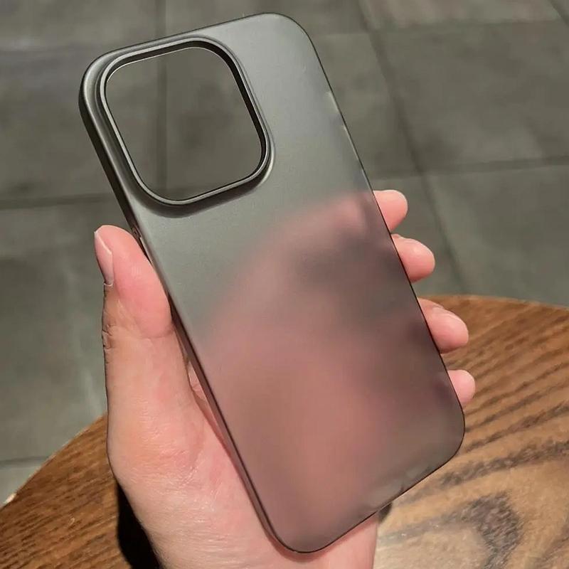 Luxuriöse transparente matte Handyhülle für iPhone 15 14 13 12 11 Pro Max Plus Ultradünne klare stoßfeste Bumper-Abdeckung