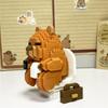 Zen Officer Capybara Building Blocks - Creative Diy Assembly Toy & Stress-Relief Desk Decor