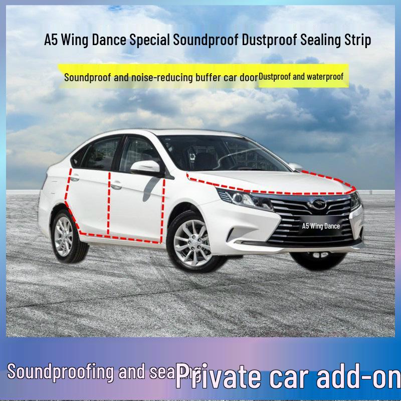 Southeast A5 Wing Dance Car Door Soundproof & Dustproof Sealing Strip