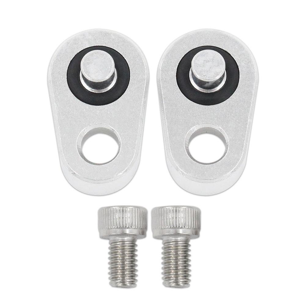 For LS Cylinder Head Coolant System Steam Vent Port Crossover Air Blead Socket Plates For Corvette For LS Series Engine1997-2014 1set