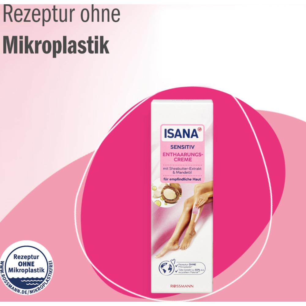Niemcy Rothmann ISANA Krem do usuwania włosów Sensitive 150ml
