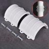 Raccord de tuyau d'évacuation en PVC Type collier Joint rapide Réparation 50mm/75mm/110mm/160mm Joint Haff