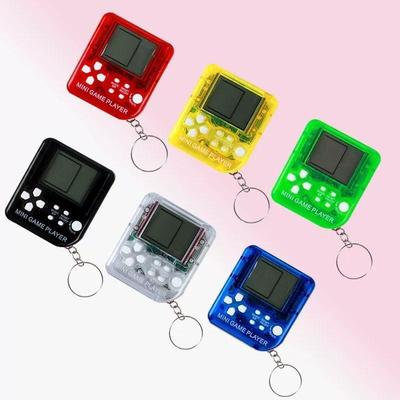 Portachiavi Mini Console di Gioco Tetris Portatile - Giocattolo Decompressivo Nostalgico