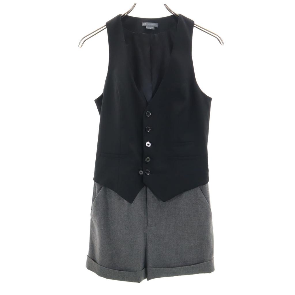 ARMANI EXCHANGE Best No sleeve All in one 2 Black Women Used