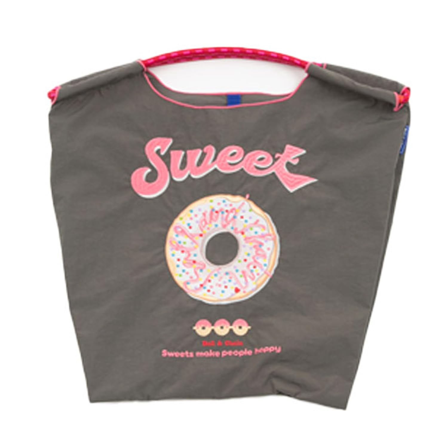 

Шариковая цепочка Оригинальный продукт Размер M SWEET Сладкий пончик Угольно-серый Сумка для покупок Эко-сумка 301031 [Ball & Chain] & (M, СЛАДКИЙ/СВЕТЛО-СЕРЫЙ)