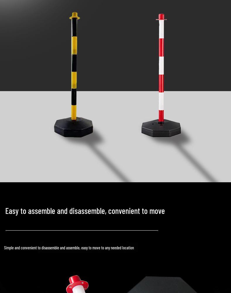 Flexible Post-Crash Barrier & Traffic Safety Post