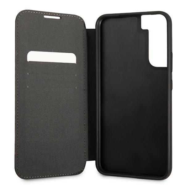 Flip Case for Samsung Galaxy S22 Plus BMW Triangles Black