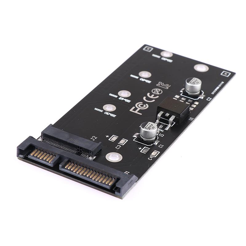 B+M key M.2 ngff ssd to m.2 sata 3 raiser m.2 to sata adapter expansion card