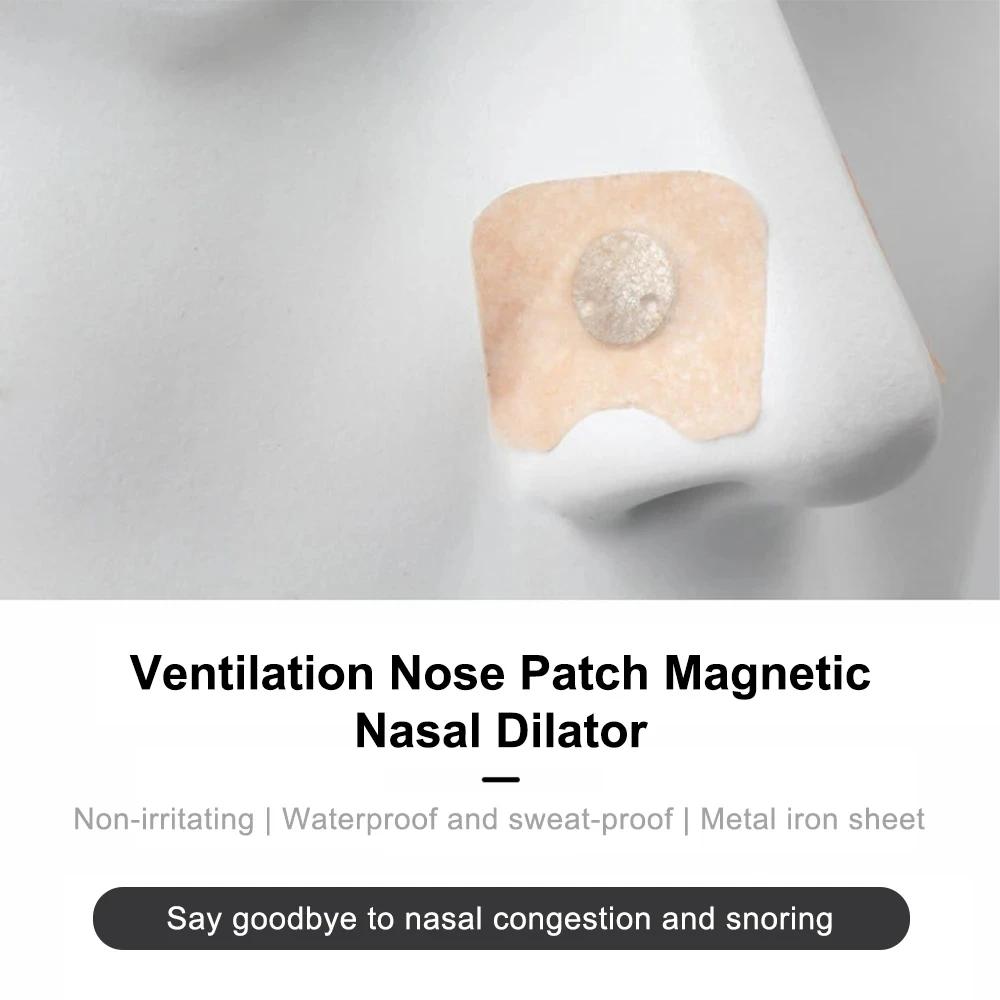 30-150Pcs Nose Breathing Patches Magnetic Suction Iron Nasal Strips Increase Air Improve Sleep Quality Reduce Snoring