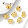 10mm Spacer Beads 18K Gold Plated Bracelets&Necklace Beads Accessories,Separator For Beads,DIY Jewelry Making Supplies