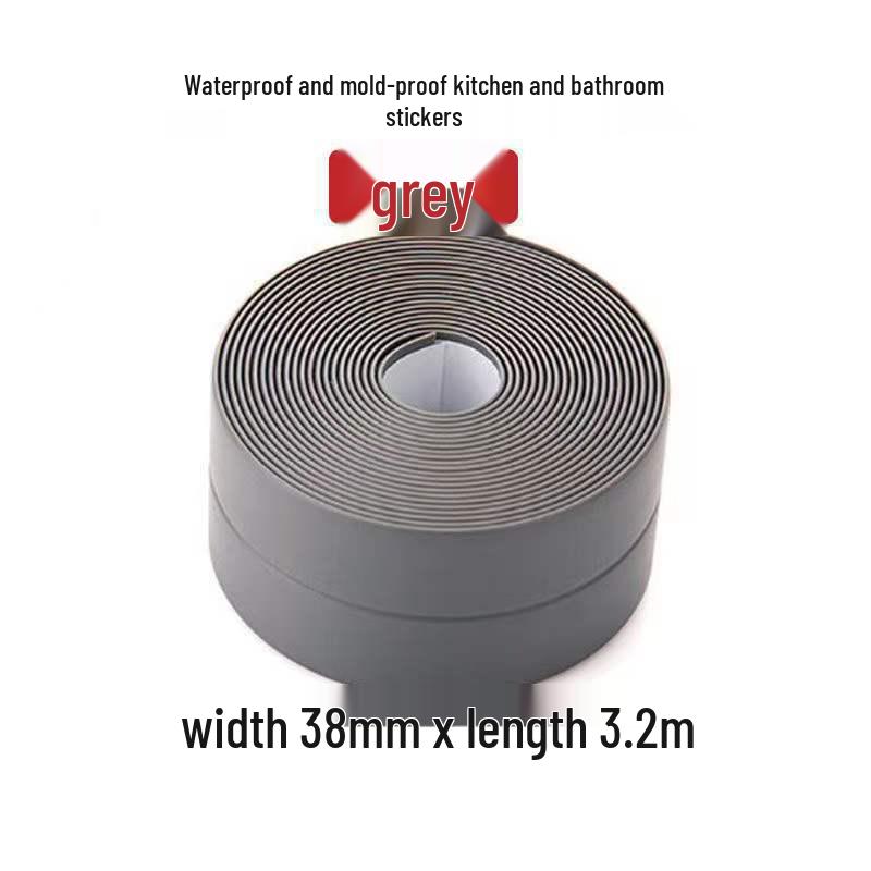 Waterproof & Stain-Resistant PVC Sealing Strip for Kitchen & Bathroom Gaps