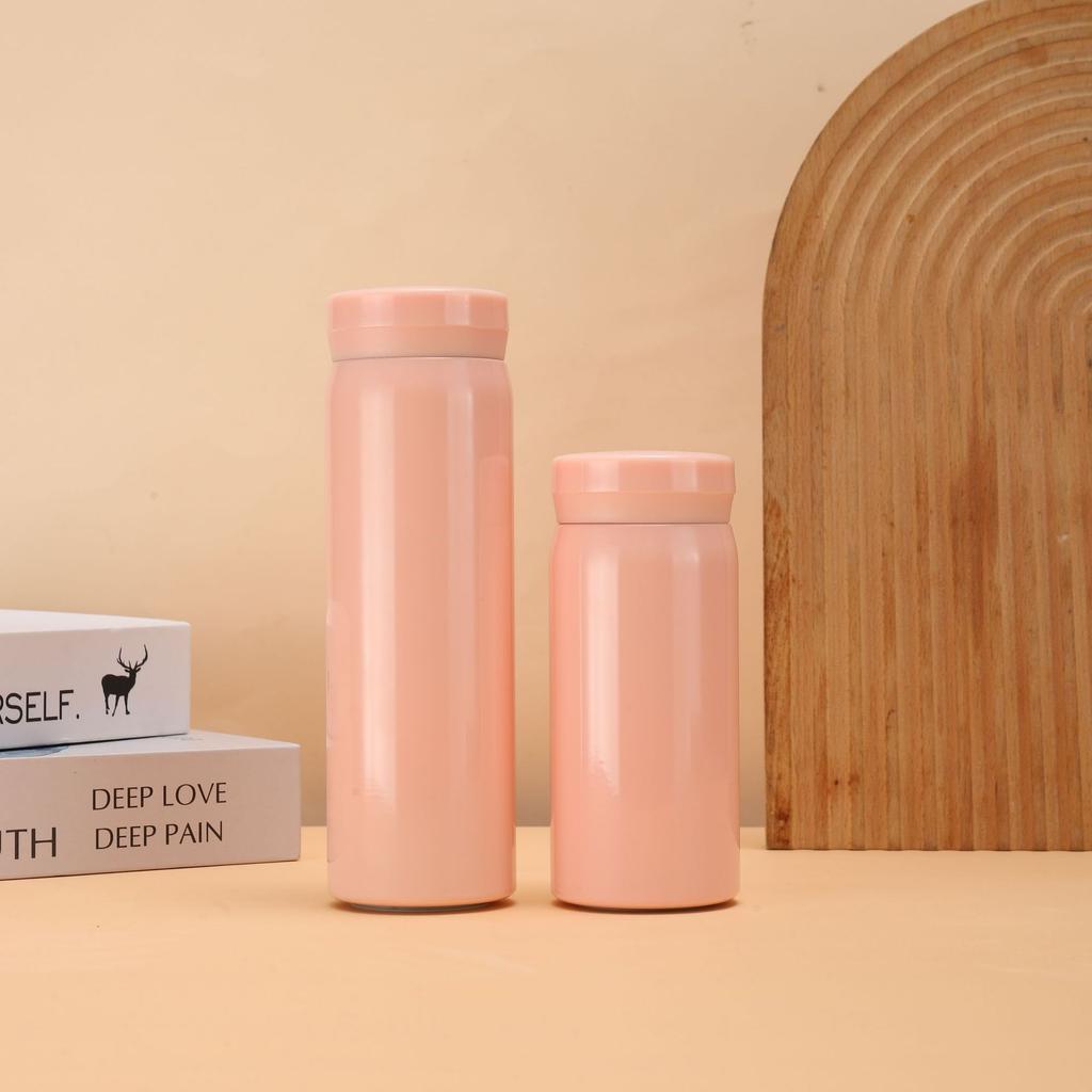 Outdoor Portable Mini Minimalist Pocket Cups Are Small and Cute. Macron-colored Handy Cups Are 304 Stainless Steel Thermos Cups.