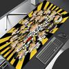 Hanshin Tigers logo Theme Premium Non-slip Mouse Pad with Stitched Edges,Durable Rubber Material,for Desktop & Gaming Great Gifts