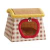 Semi Closed Dog Cat Nest Cat Bed for Indoor Cats Kennel Snooze Pet Bed Cozy Winter Warm Dog House Teddy Dog House Small Dogs