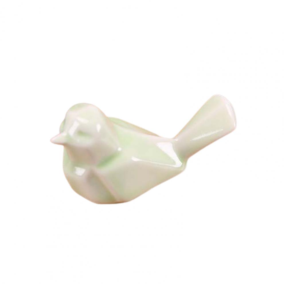Chopstick Rest Holder Ceramic Bird Handcrafted Pen Holder Small Ornament Bonsai Pot Plants Chinese Style Kitchen Decor