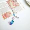 Simulation Fish Mobile Phone Chain Plastic Keychain Charms Lucky Koi Phone Pendant  Car Key Jewelry