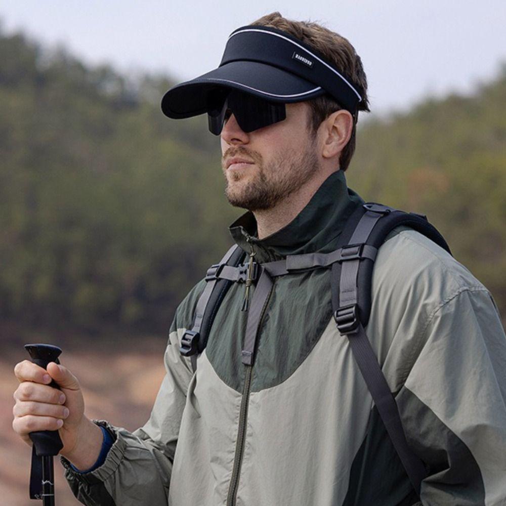 Sun Protection Sun Hat with Sunglass Adjustable Sport Hat Fashion Empty Top Cap  Cycling Climbing