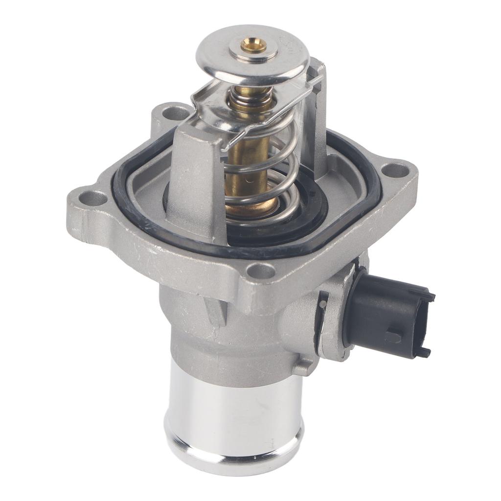 Aftermarket Engine Coolant Thermostat Housing, Control Engine Temperature, Fit for Aveo G3, Plastic Metal Material, 96984104 OEM, sy Install, Gr