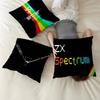 Retro Sinclair Zx Spectrum Personalized Pillow Cover Kids Bedroom Wild Party Decor Pillowcase Kid Birthday Shower Gift