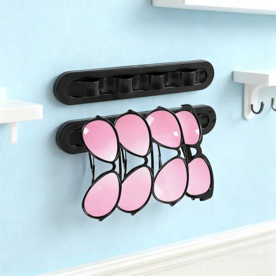 Wandhalterung Brillenhalter Selbstklebend Platzsparend Sonnenbrillen Organizer Displayständer Aufhänger Mehrfach-Brillen Aufbewahrungshalter