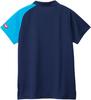 VICTAS Table Tennis Game Shirt V-GS551, JTTA Approved, Moisture-Wicking, Quick-Drying, Stretchy, Navy, Size 2XS, 512506