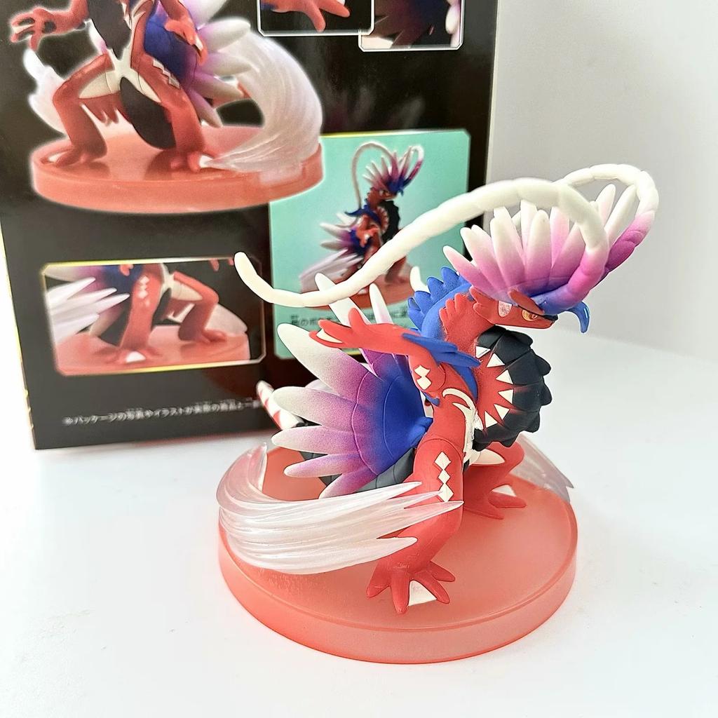 Anime  Miraidon Koraidon Cyclizar PVC Action Figure Game Statue Collectible Model Kids Toys Doll Decoration Gifts 16cm