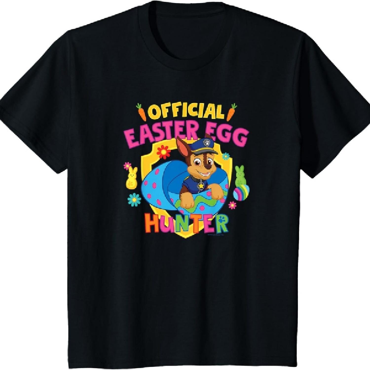 

Детская футболка Paw Patrol - Официальная футболка Охотника за пасхальными яйцами XXXXXL чёрный