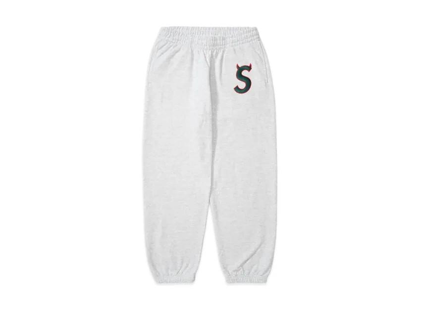 Supreme Devil S Logo Sweatpant "Ash Grey"