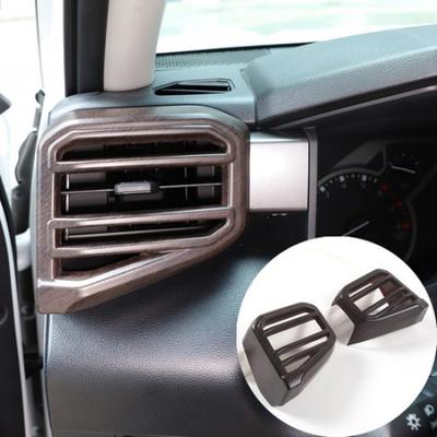 Oak Grain Interior Side Air Vent Frame Cover For Toyota Tundra -2024