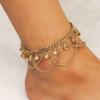 Bohemian Bell Anklet Charms Ankle Bracelet Jewellery Vintage Tassel Anklets For Women Indian Jewelry Beach Foot Bracelet Z40