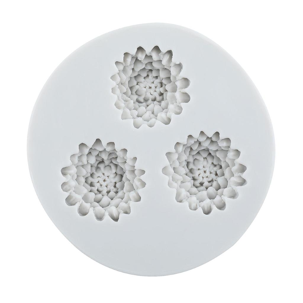 Flower Silicone Molds Daisy Flower Fondant Mold Cake Decorating Tools Cupcake Topper Candy Chocolate Gumpaste Mold