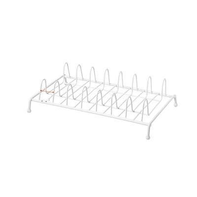 Dish Drying Rack Plate Holders Organizer Metal Dish Drainer Kitchen Plate Storage Dying Rack for Cab