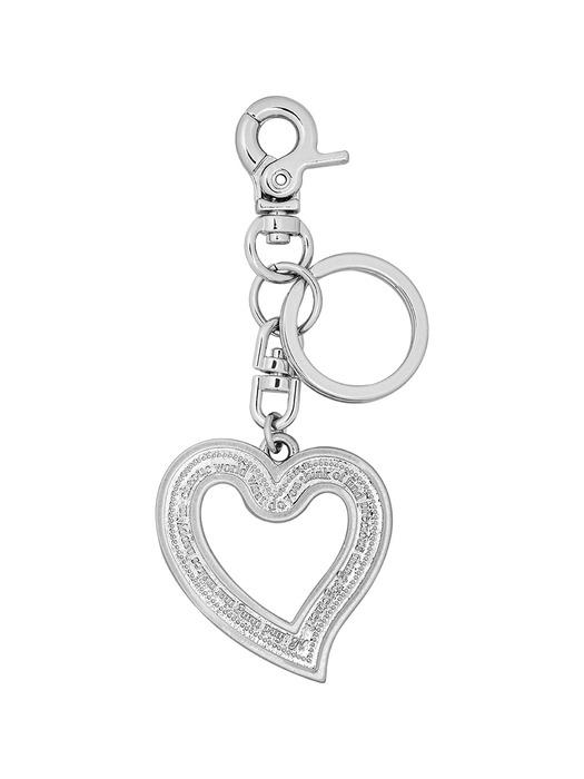 

nff lettering heart key ring ONE