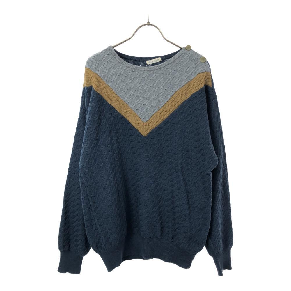 mila schon 80s 90s Italian Wool Old Long sleeve sweater M knit Men's Used