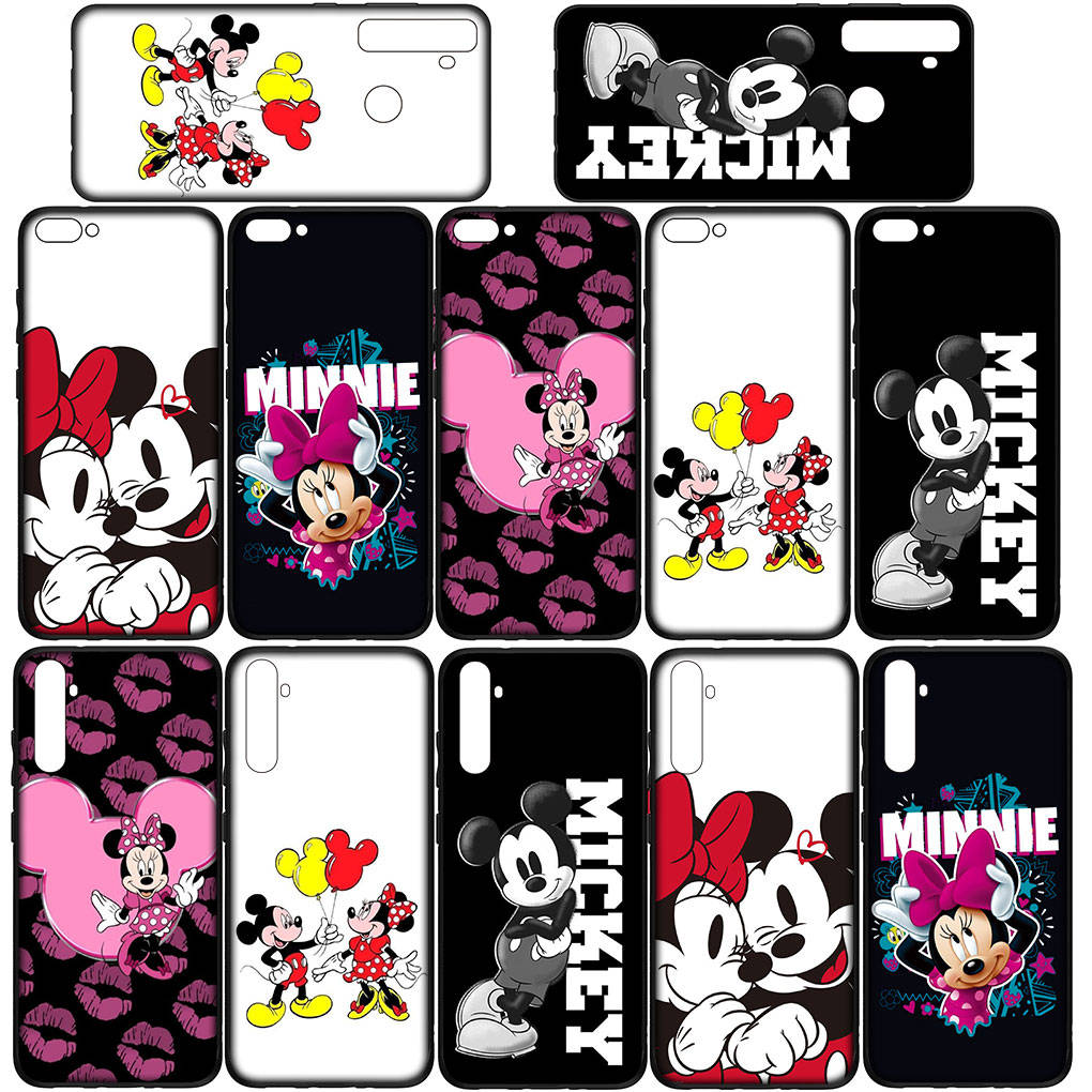 Husa pentru iPhone 16 15 14 Xiaomi Redmi Note 13 12 11 Pro Max X 10 9 XR Samsung Galaxy S24 S23 OPPO Huawei Minnie Fashion Mickey Cute Mouse Husa telefon