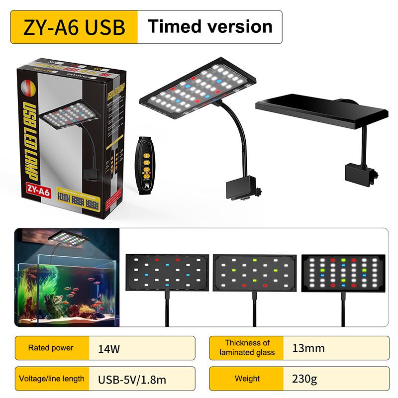 

Освещение для аквариума Светодиодное освещение для аквариума с травой Высокая яркость Водорослевая лампа Ландшафтный аквариум Регулируемая яркость Освещение Лампа