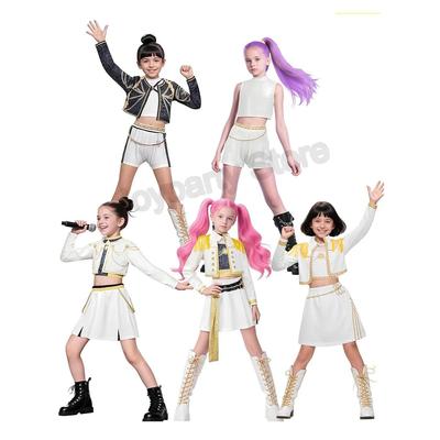 Film KPop Lovci démonov Anime Rumi Zoey Mira Cosplay Kostým Bunda Šortky Sukňa Nohavice Halloweensky kostým detský pódiový kostým