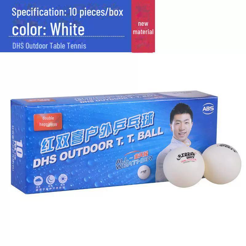 

Мячи для соревнований по настольному теннису DHS - 40+ Tokyo WTT ABS, доступны в рейтингах одна, две и три звезды.